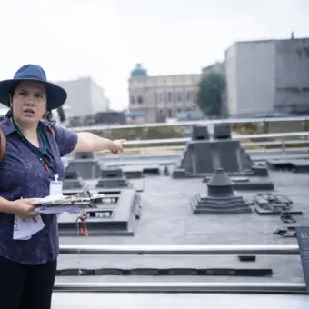 Guía de turistas zócalo cdmx