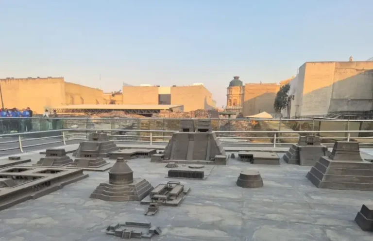 Maqueta de méxico tenochtitlan
